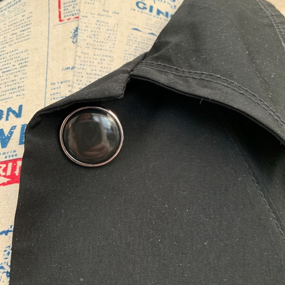 Vintage "Weather Tamer" Black Swing Coat Sz: 3X - Picture 6 of 11